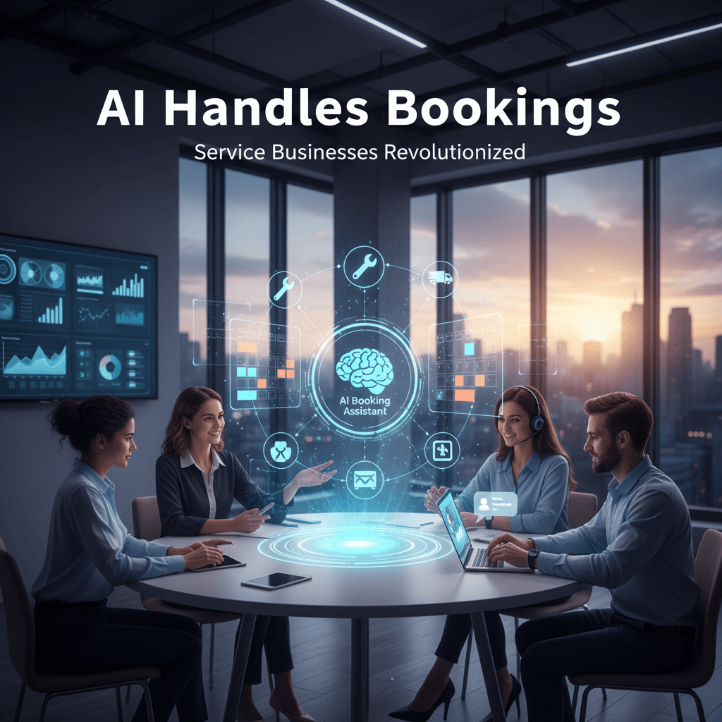 How Service Businesses Use AI to Handle Bookings