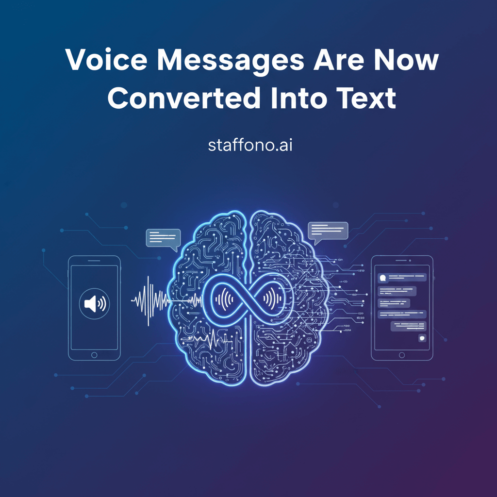 Voice Messages Are Now Converted Into Text