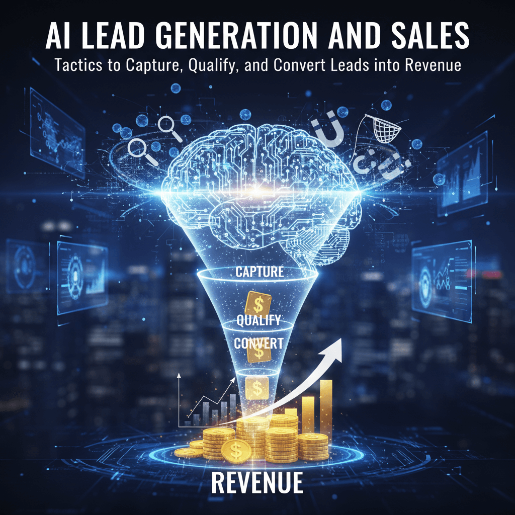 AI Lead Generation and Sales: Tactics to Capture, Qualify, and Convert Leads into Revenue