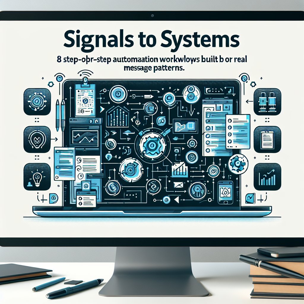 Signals to Systems: 8 Step-by-Step Automation Workflows Built From Real Message Patterns