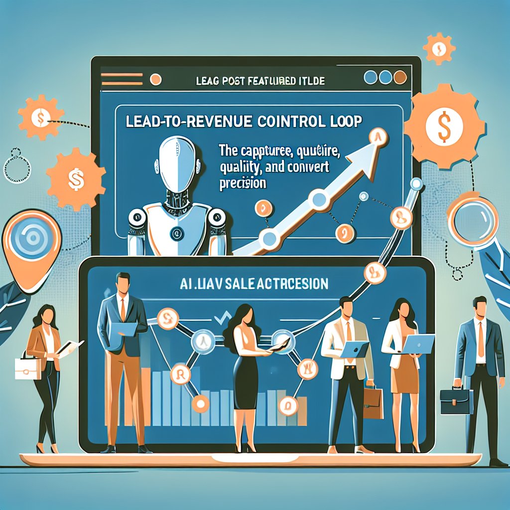 The Lead-to-Revenue Control Loop: How to Capture, Qualify, and Convert with Precision