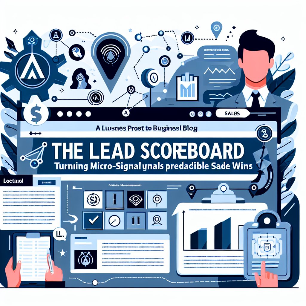 The Lead Scoreboard: Turning Micro-Signals into Predictable Sales Wins
