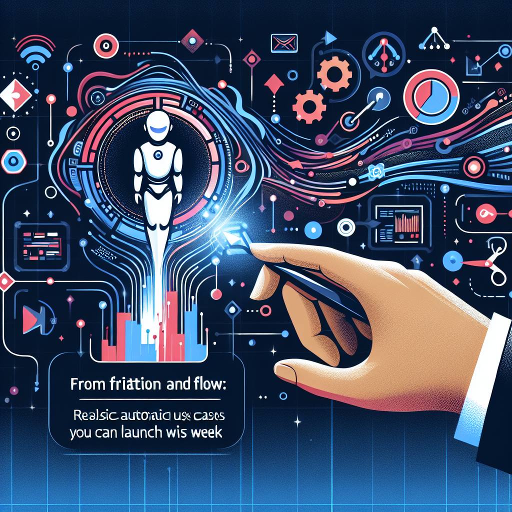 From Friction to Flow: Realistic Automation Use Cases You Can Launch This Week