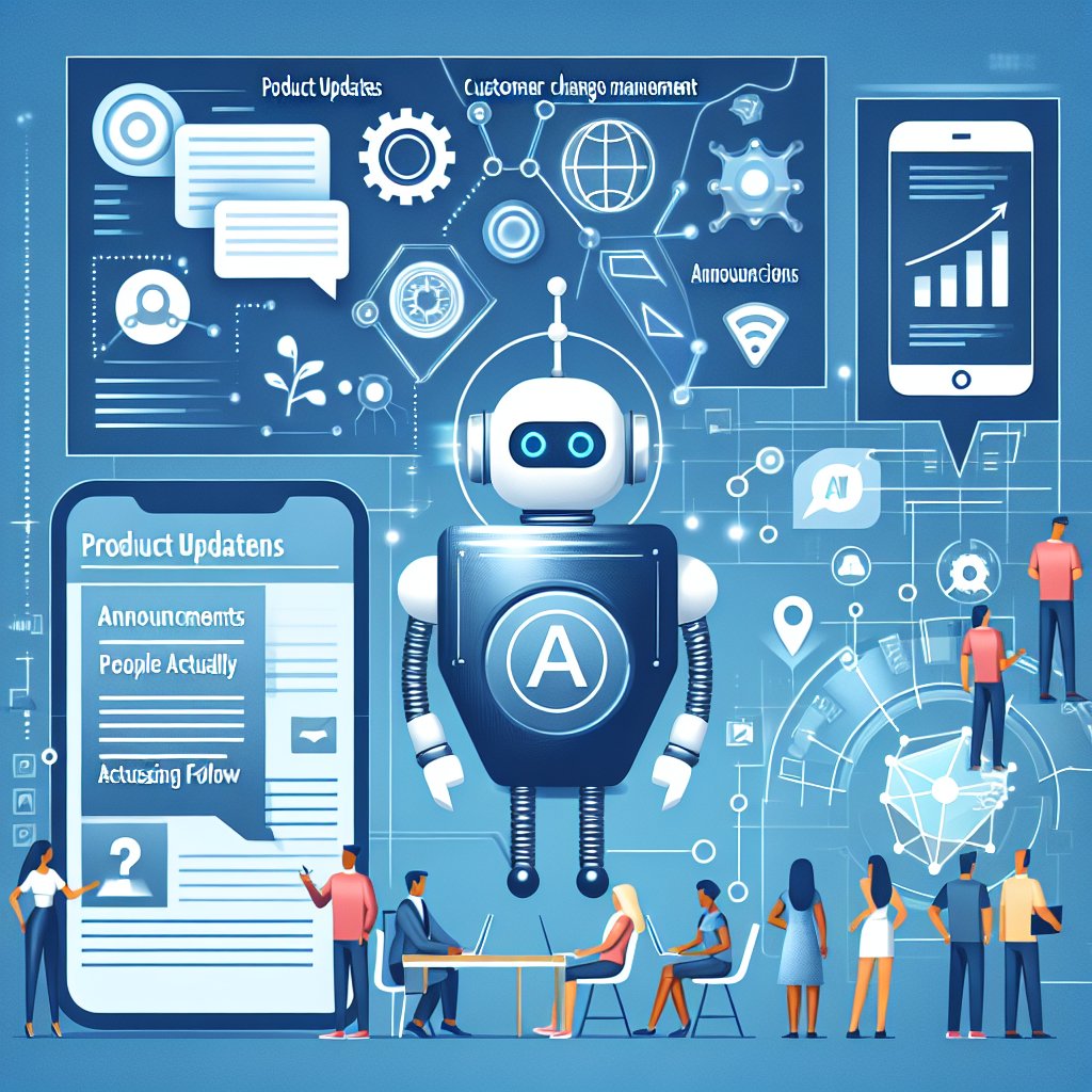 Product Updates as Customer Change Management: Announcements People Actually Follow