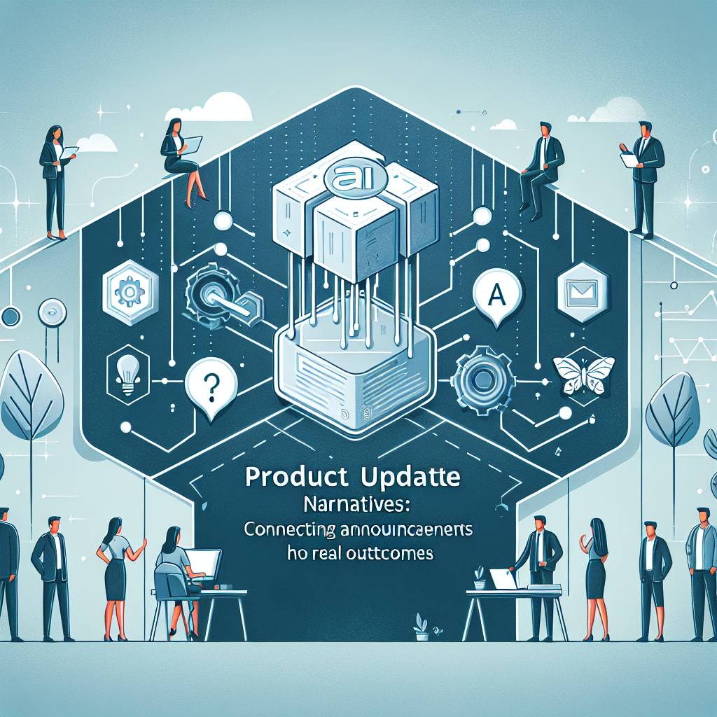 Product Update Narratives: Connecting Announcements to Real Outcomes