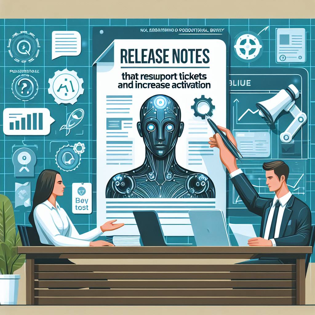 Release Notes That Reduce Support Tickets and Increase Activation