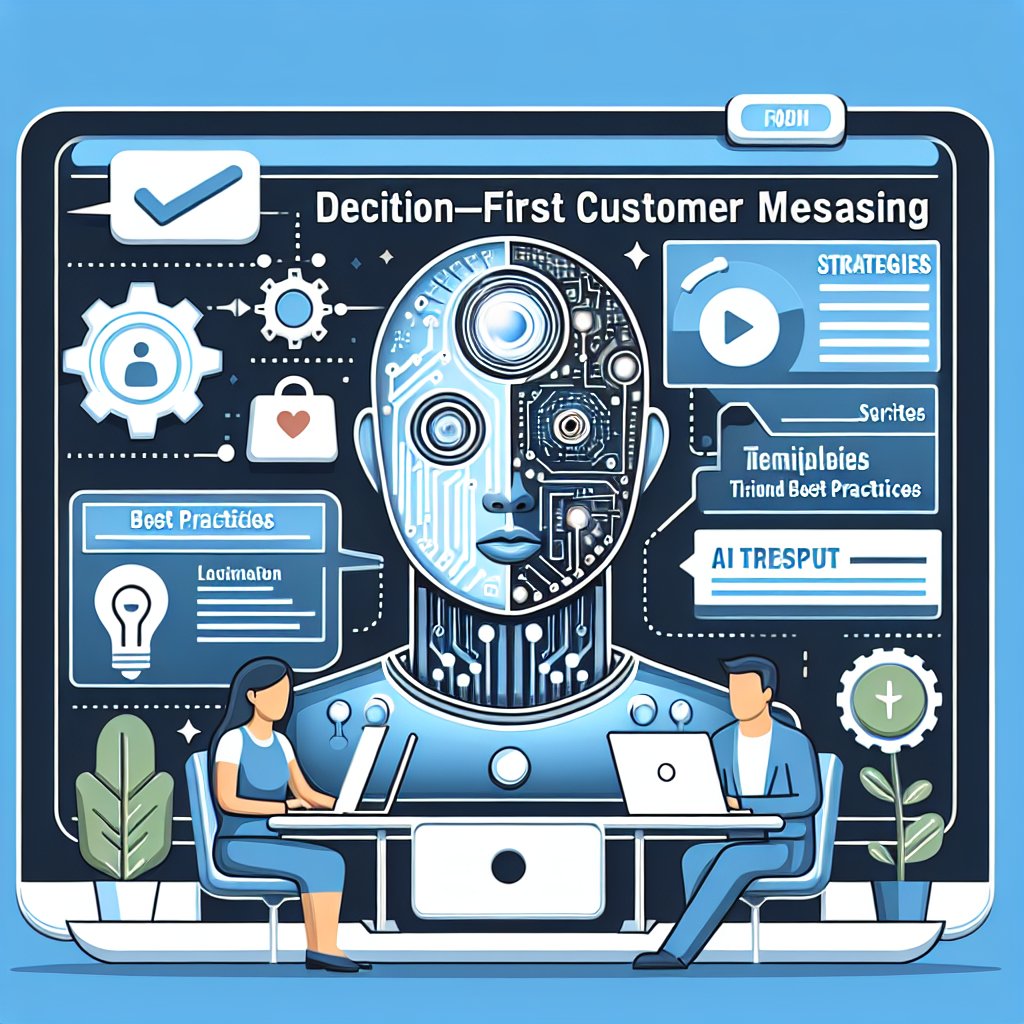 Decision-First Customer Messaging: Strategies, Templates, and Best Practices That Move People to Action