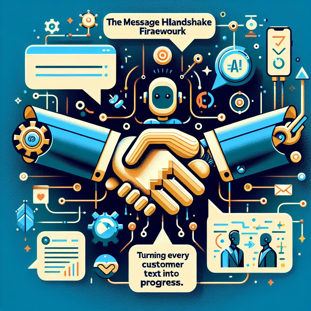 The Message Handshake Framework: How to Turn Every Customer Text Into Progress