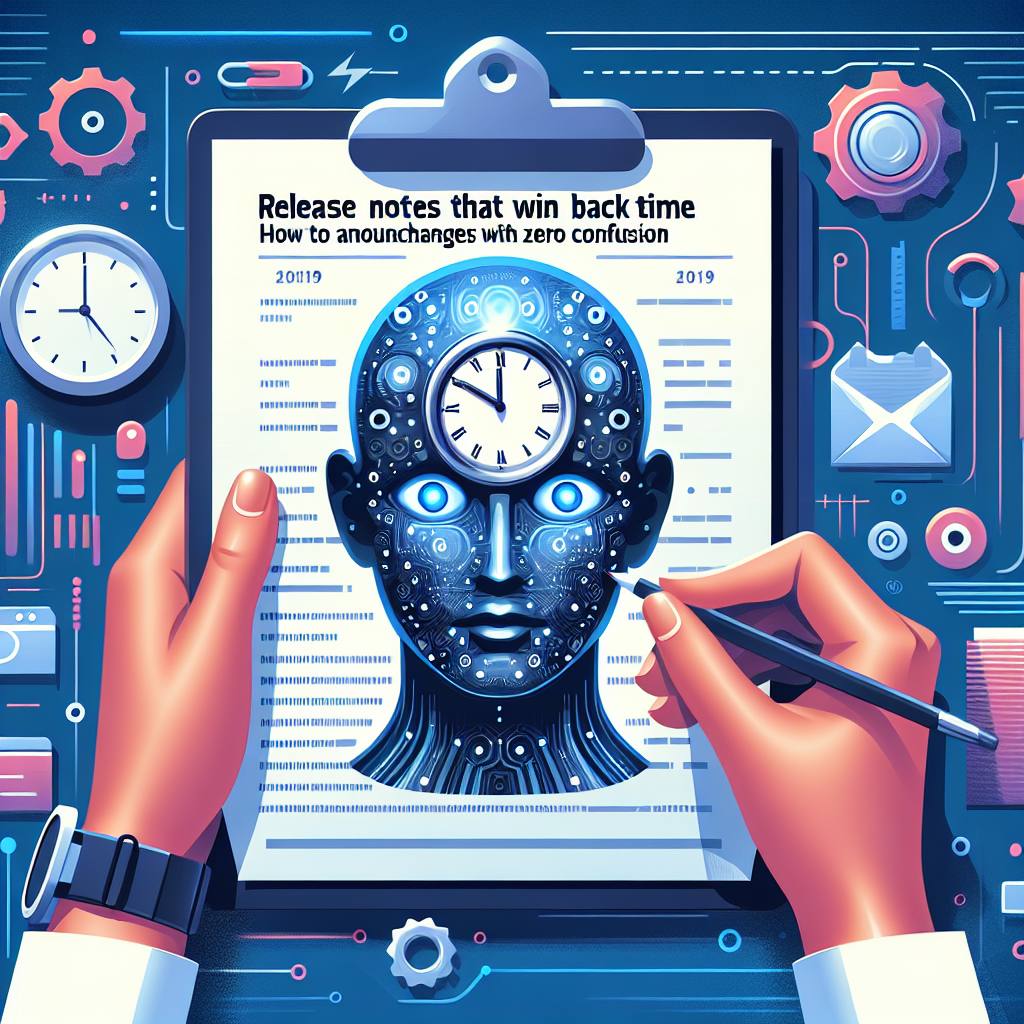 Release Notes That Win Back Time: How to Announce Changes With Zero Confusion